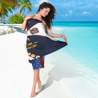 American Samoa and United States Semiquincentennial Sarong Bald Eagle with National Flag Style