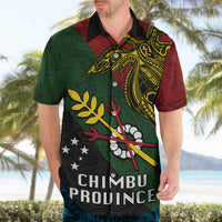 Papua New Guinea Chimbu Province Hawaiian Shirt PNG Birds Of Paradise Polynesian Arty Style LT03 - Polynesian Pride