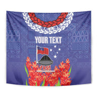 FAST Party Samoa Tapestry Ula Fala Teuila Polynesian Tapa Pattern