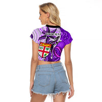 personalised-fiji-australia-rugby-raglan-cropped-t-shirt-kangaroo-and-palm-tree-purple-tapa-pattern-mix-aboriginal