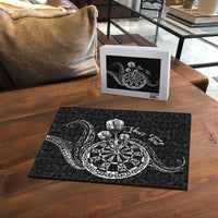 Personalised Niue Darts Masters Puzzle Tribal Hiapo Dartboard - Polynesian Pride