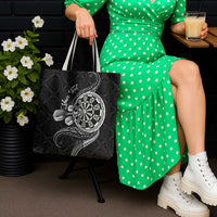 Personalised Niue Darts Masters Tote Bag Tribal Hiapo Dartboard - Polynesian Pride