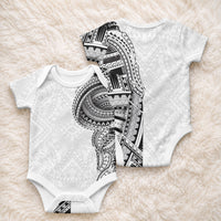 Traditional Polynesian Art Tattoos Baby Onesie