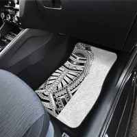 Traditional Polynesian Art Tattoos Car Mats White Color - Polynesian Pride
