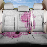 Traditional Polynesian Art Tattoos Back Car Seat Cover Pink Color - Polynesian Pride