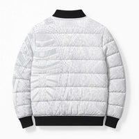 Lotu Tamaiti Bomber Puffer Jacket Traditional Samoan Art Tattoos - Polynesian Pride