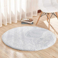 Lotu Tamaiti Round Carpet Traditional Samoan Art Tattoos - Polynesian Pride