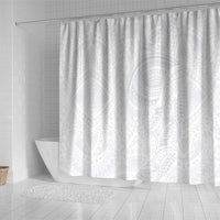 Lotu Tamaiti Shower Curtain Traditional Samoan Art Tattoos - Polynesian Pride