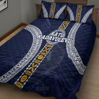 Fiji Ratu Kadavulevu School Quilt Bed Set Tapa and Polynesian Tribal Pattern LT03 - Polynesian Pride