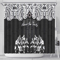 Aotearoa Waitangi Day - Toitu Te Tiriti Shower Curtain New Zealand Honour the Treaty LT03 - Polynesian Pride
