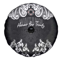 Aotearoa Waitangi Day - Toitu Te Tiriti Spare Tire Cover New Zealand Honour the Treaty