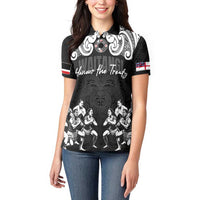 Aotearoa Waitangi Day - Toitu Te Tiriti Women Polo Shirt New Zealand Honour the Treaty
