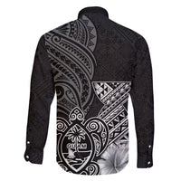 Guam Latte Stone Chamorro Culture Family Matching Tank Maxi Dress and Hawaiian Shirt Tapa Pattern