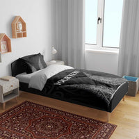 New Zealand Netball Bedding Set Koru and Maori Tattoo Jersey