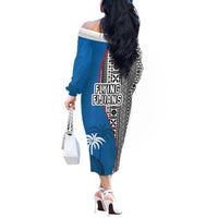 fiji-rugby-off-the-shoulder-long-sleeve-dress-coat-of-arms-palm-tree-mix-polynesia-tapa-pattern