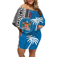 custom-fiji-rugby-family-matching-off-shoulder-short-dress-and-hawaiian-shirt-coat-of-arms-palm-tree-mix-polynesia-tapa-pattern