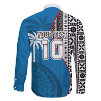 custom-fiji-rugby-family-matching-tank-maxi-dress-and-hawaiian-shirt-coat-of-arms-palm-tree-mix-polynesia-tapa-pattern