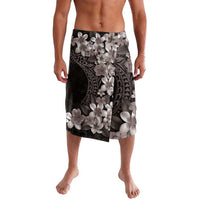 Hawaiian Plumeria-Polynesian Art Tattoo Grayscale Color Lavalava