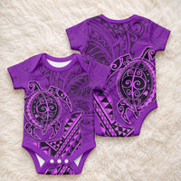 Hawaiian Monk Seal and Dolphin Baby Onesie