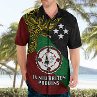 Custom Papua New Guinea East New Britain Province Hawaiian Shirt PNG Birds Of Paradise Polynesian Arty Style LT03 - Polynesian Pride