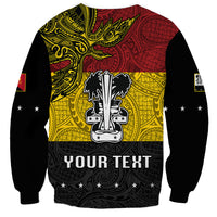 Custom Papua New Guinea Madang Province Sweatshirt PNG Birds Of Paradise Polynesian Arty Style LT03 - Polynesian Pride