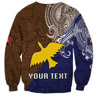 Custom Papua New Guinea Manus Province Sweatshirt PNG Birds Of Paradise Polynesian Arty Style LT03 - Polynesian Pride