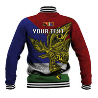 Custom Papua New Guinea Milne Bay Province Baseball Jacket PNG Birds Of Paradise Polynesian Arty Style LT03 - Polynesian Pride