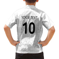 Custom Tonga Ngatu Art Rugby Mate Ma'a Family Matching Off Shoulder Short Dress and Hawaiian Shirt - Polynesian Pride