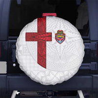 Tonga Ngatu Art Rugby Mate Ma'a Spare Tire Cover - Polynesian Pride