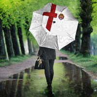 Tonga Ngatu Art Rugby Mate Ma'a Umbrella - Polynesian Pride