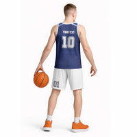 Custom Samoa Rugby Basketball Jersey Pacific Motifs - Polynesian Pride