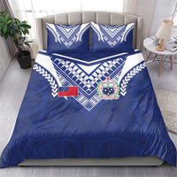 Samoa Rugby Bedding Set Pacific Motifs - Polynesian Pride