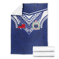 Samoa Rugby Blanket Pacific Motifs - Polynesian Pride
