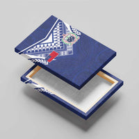 Samoa Rugby Canvas Wall Art Pacific Motifs - Polynesian Pride