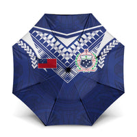 Samoa Rugby Umbrella Pacific Motifs - Polynesian Pride