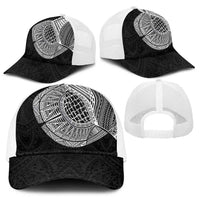 Samoan Tatau Baseball Net Cap Art Tribal Traditional Tattoos - Polynesian Pride