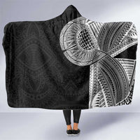 Samoan Tatau Hooded Blanket Art Tribal Traditional Tattoos - Polynesian Pride