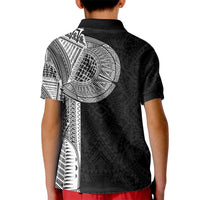 Samoan Tatau Kid Polo Shirt Art Tribal Traditional Tattoos - Polynesian Pride