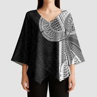 Samoan Tatau Kimono Sleeve Blouse Art Tribal Traditional Tattoos - Polynesian Pride