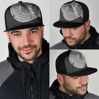 Samoan Tatau Mesh Trucker Cap Art Tribal Traditional Tattoos - Polynesian Pride