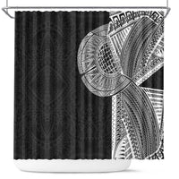 Samoan Tatau Shower Curtain Art Tribal Traditional Tattoos - Polynesian Pride