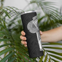 Samoan Tatau Skinny Tumbler Art Tribal Traditional Tattoos - Polynesian Pride