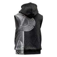 Samoan Tatau Sleeveless Hoodie Art Tribal Traditional Tattoos - Polynesian Pride