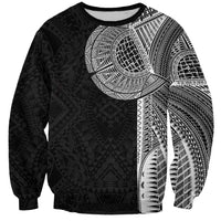 Samoan Tatau Sweatshirt Art Tribal Traditional Tattoos - Polynesian Pride