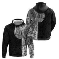 Samoan Tatau Zip Hoodie Art Tribal Traditional Tattoos - Polynesian Pride