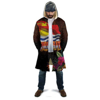 Kiribati Flag and Fireworks Cloak First Place Welcome the New Year - Polynesian Pride