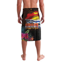 Kiribati Flag and Fireworks Lavalava First Place Welcome the New Year - Polynesian Pride