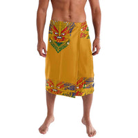 Haiti Flag Traditional Dashiki Lavalava Yellow Color - Polynesian Pride