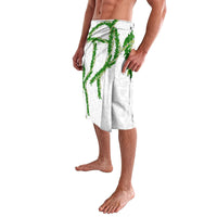 Hawaii Maile Lei Lavalava Aloha White Color