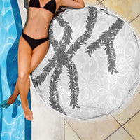 Hawaii Maile Lei Beach Blanket Aloha The Grey Color